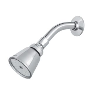 Regadera Redonda 2-3/4 En Laton, Chorro Fijo, Foset Aero