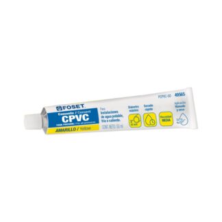 Cemento Para Cpvc En Tubo De 50 ml, Baja Presion, Foset