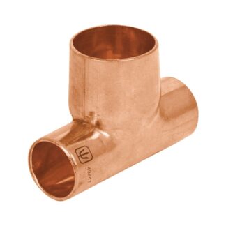 Tee Reducida De Cobre 1/2 X 1/2 X 3/4, Foset