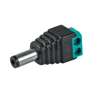 Conector De Energia Para CCTV Tipo Macho