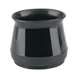 Protectores Para Patas De Silla, Negro, 24 Pzas