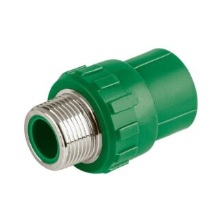 Conector Macho De Laton / PPR, 3/4
