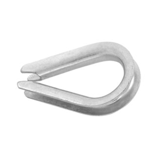 Bolsa Con 10 Guardacabos Para Cable De Acero De 3/16, Fiero