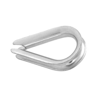 Bolsa Con 10 Guardacabos Para Cable De Acero De 1/4, Fiero