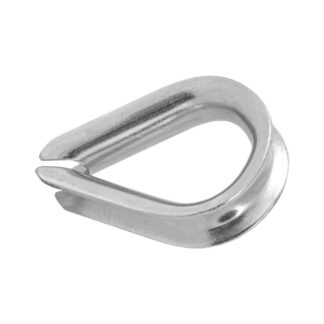 Bolsa Con 5 Guardacabos Para Cable De Acero De 7/16, Fiero