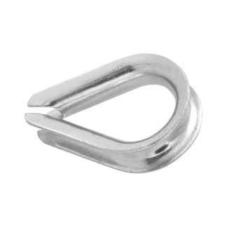 Bolsa Con 5 Guardacabos Para Cable De Acero De 1/2, Fiero